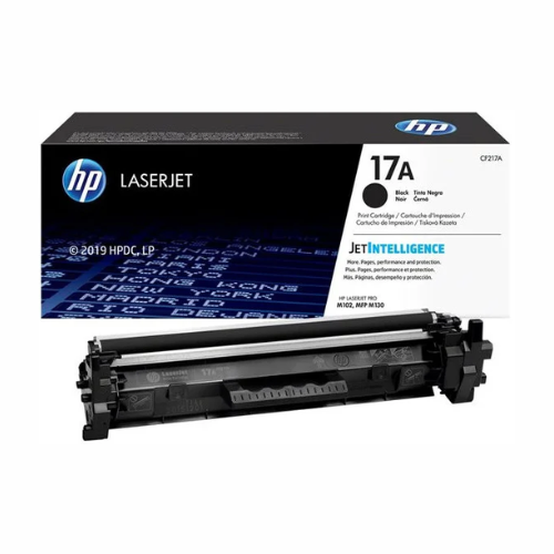 Cartucho de Tóner Láser Negro HP 17A