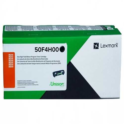 Tóner Láser Monocromático Lexmark 50F0Z00, frontal