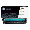 Cartucho de Tóner Láser Amarillo HP 508A, frontal