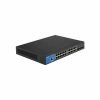 Switch Administrable Linksys 24 Puertos, lateral