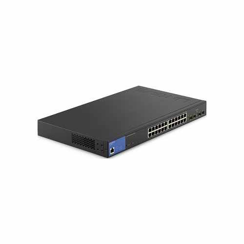 Switch Administrable Linksys 24 Puertos, derecha