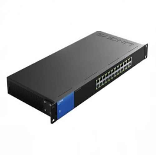 Switch No Administrado Linksys 24 Puertos, lateral