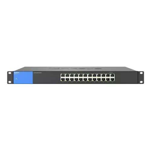 Switch No Administrado Linksys 24 Puertos, frontal