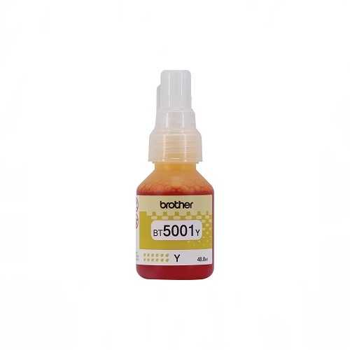 Botella de tinta Amarilla Brother BT5001Y