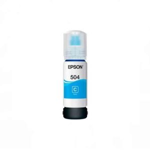 Botella de Tinta Cyan Epson 504