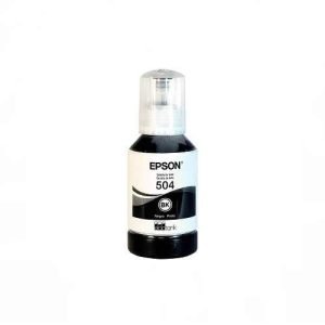 Botella de Tinta Negra Epson 504, unidad