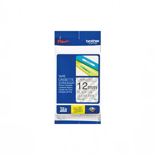Cinta Laminada Brother TZe131, frontal