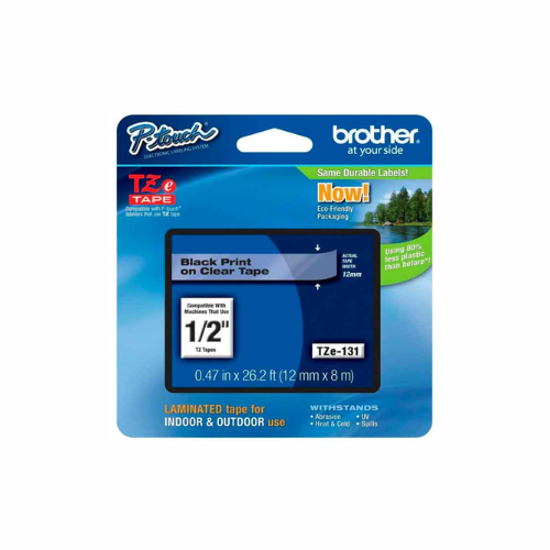 Cinta Laminada Brother TZe131, paquete