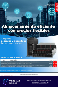 Maximiza Tu Infraestructura IT con los Servidores Lenovo