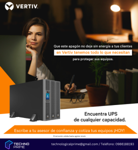Encuentra el UPS Vertiv Perfecto para Tu Necesidad, ¡De Cualquier Capacidad!