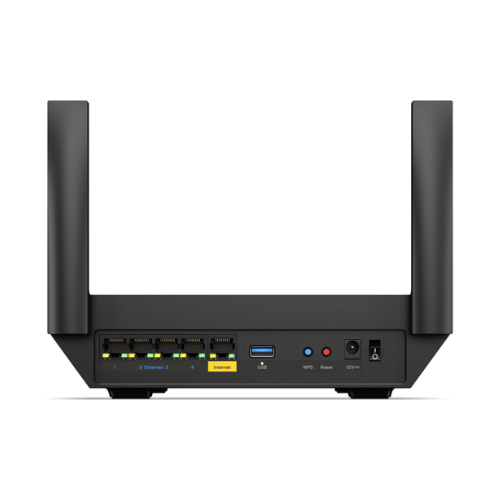 Router Inalámbrico Hydra Wireless Dual Band Mesh Linksys AX3000, posterior