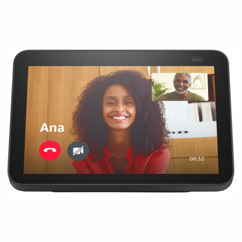 Pantalla Alexa Amazon Echo Show 2da Generación, 8″, frontal