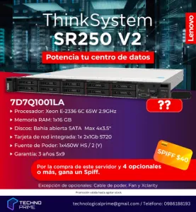 Lenovo ThinkSystem SR250 V2