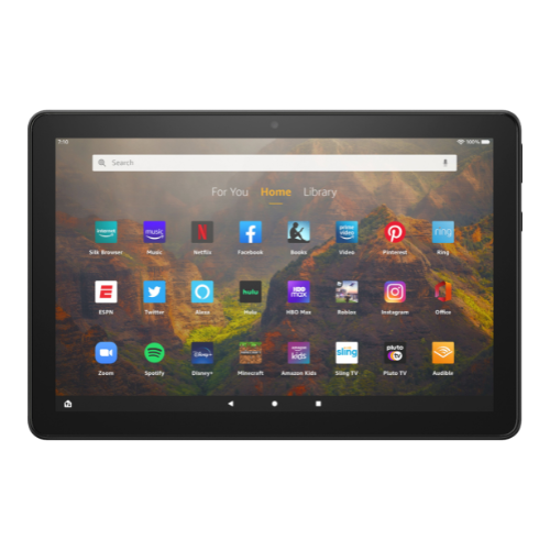 Tablet Amazon Fire 10 2021, horizontal