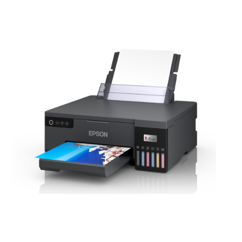 Impresora Fotográfica Inalámbrica Epson EcoTank L8050, lateral