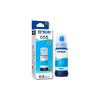 Botella de Tinta Cyan Epson T555, lateral