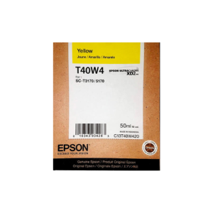 Cartucho de Tinta Amarillo Epson Ultrachrome T40W420, caja