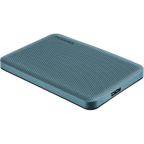 Disco Duro Portátil Toshiba Canvio Advance 1TB, recostado