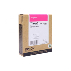 Cartucho de Tinta Magenta Epson Ultrachrome T40W320, caja