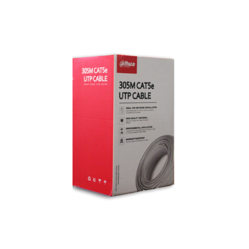 Cable Dahua UTP CAT 6, frontal