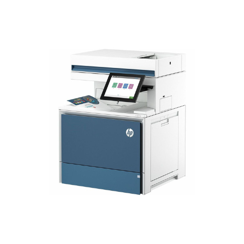 Impresora Multifuncional HP Color LaserJet Enterprise MFP 6800dn, Color, Velocidad 55 ppm, Resolución 1200 dpi, Láser, USB, Fax Opcional, ADF 150 hojas, 6QN35A#BGJImpresora Multifuncional HP Color LaserJet Enterprise MFP 6800dn, izquierda