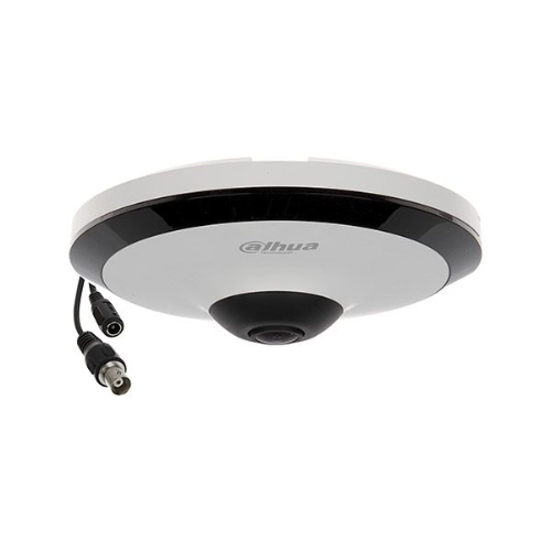 Cámara Analógica Dahua HDCVI Ojo de Pez 5MP, cable