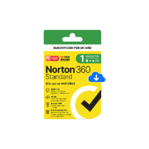 Licencia Antivirus 360 Standard Norton, frontal