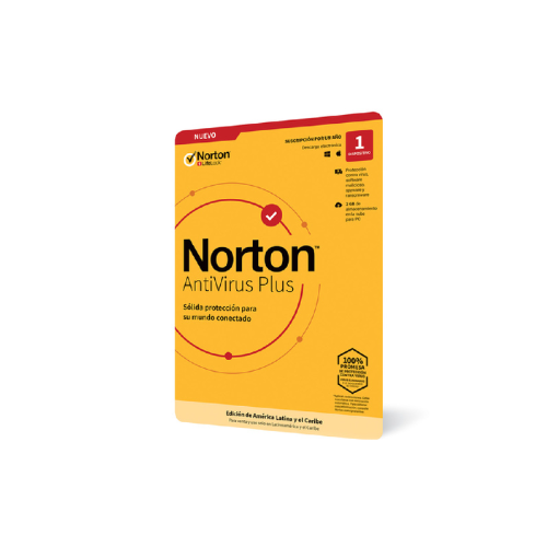 Licencia Antivirus Plus Norton, lateral