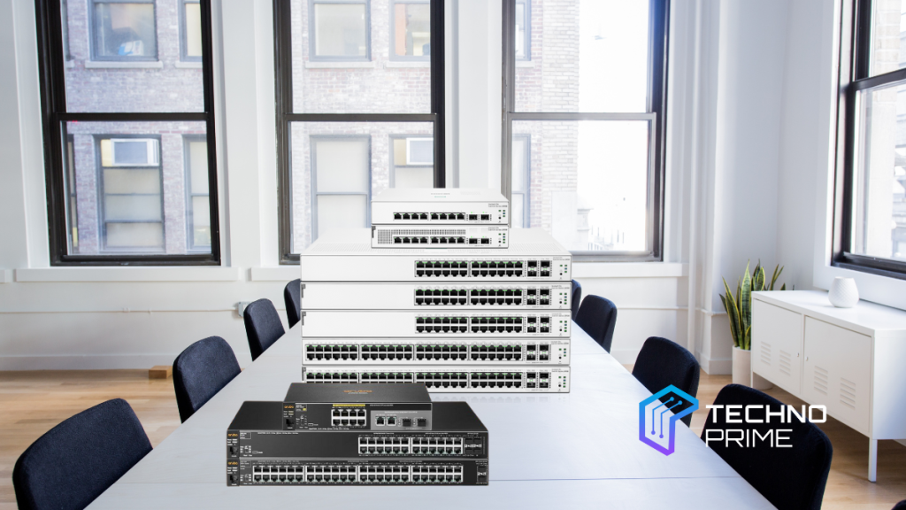 Switches administrables Aruba Control total sobre tu red empresarial con gestión centralizada