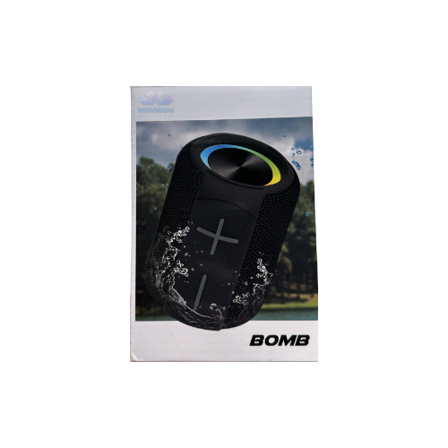 Parlante Bluetooth Movisun Bomb 6W, caja