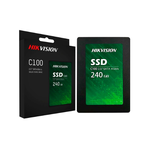 Disco Duro Sólido de Hikvision C100, 240 GB, completo