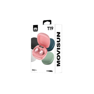 Audífonos Bluetooth Movisun T19, caja