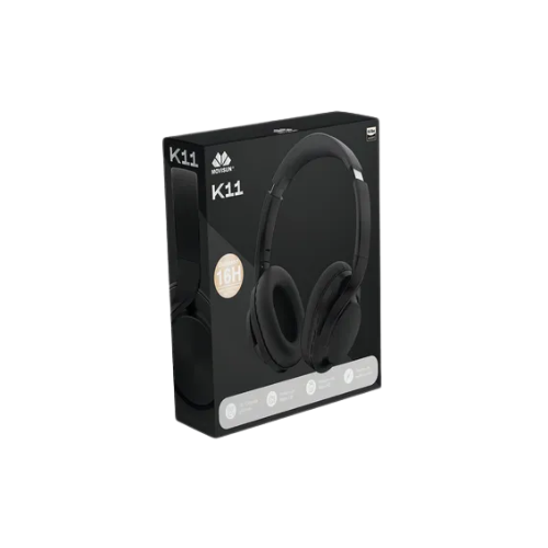 Audífonos Movisun K11 Negro, caja