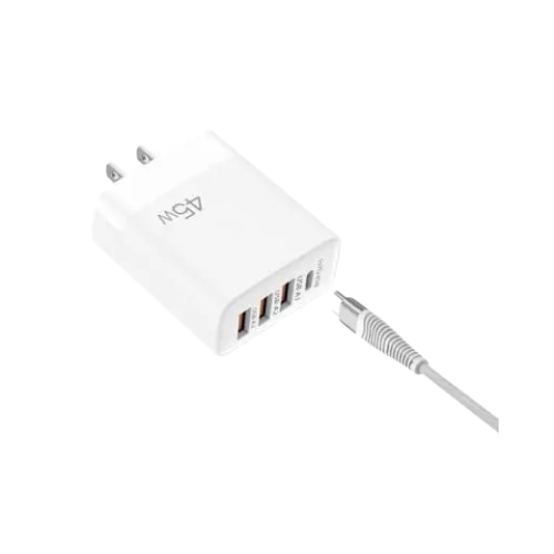 Cargador Rápido Movisun 45W, cable