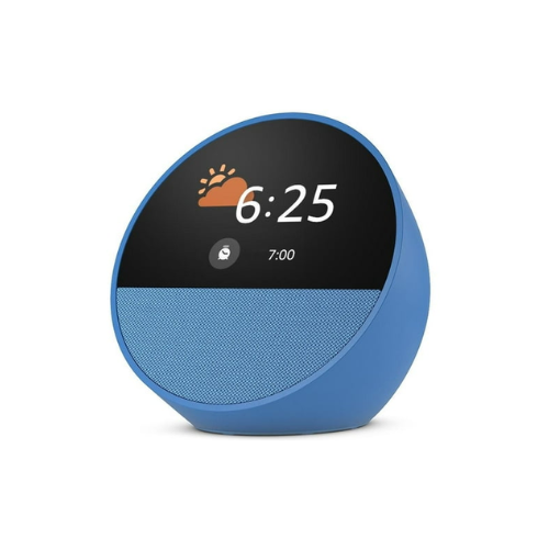 Reloj Despertador Inteligente Amazon Echo Spot 2024, lateral