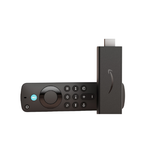 TV Stick Amazon Fire HD 2024, recostado
