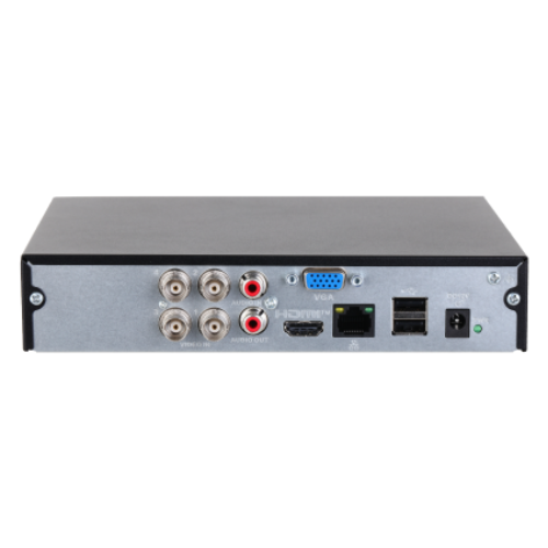 Grabador XVR Dahua 4 Canales 5MP Lite, posterior