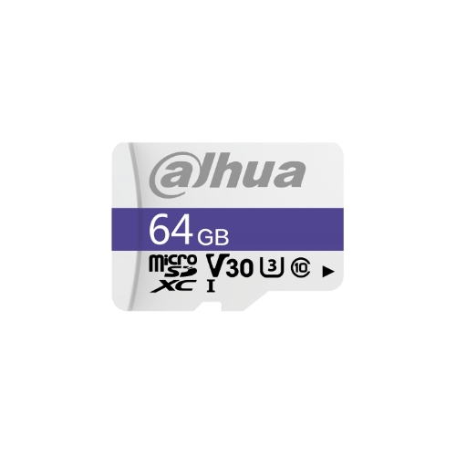 Micro SD Dahua C10 U3 V30, horizontal