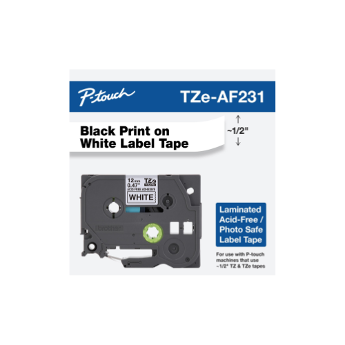 Cinta Rotuladora Brother, frontal