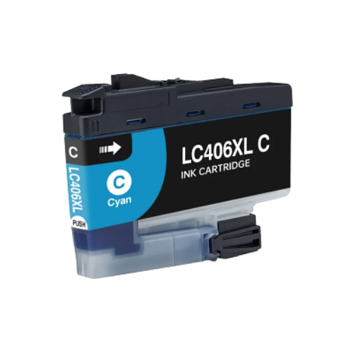 Cartucho de Tinta Cyan Brother, lateral