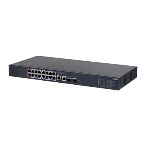 Switch PoE Dahua Gigabit 16 Puertos