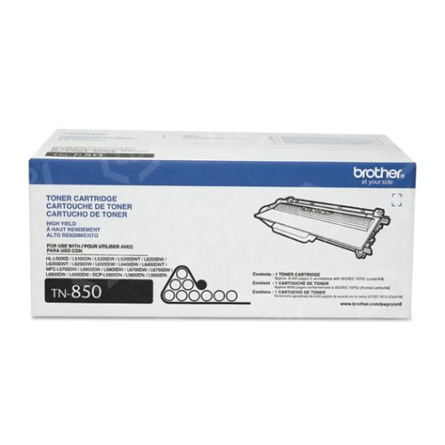 Tóner Brother Negro, 8000 Páginas, caja blanca