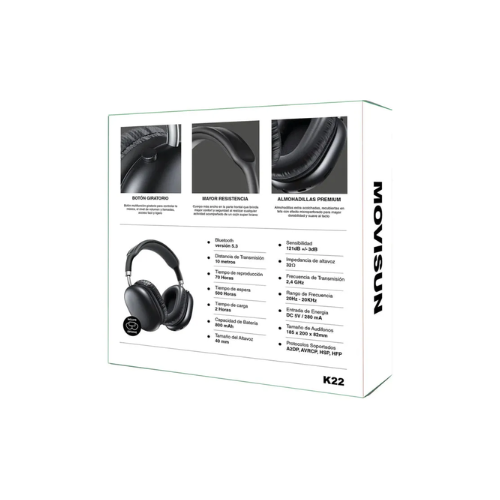 Audífonos Movisun K22
