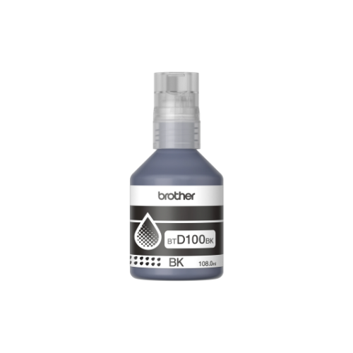 Botella de Tinta Brother BTD100BK, botella