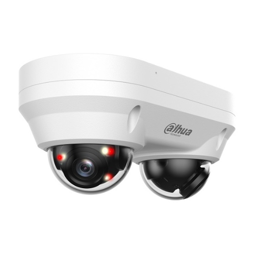 Cámara IP Domo Dahua TiOC, 2x4MP lateral