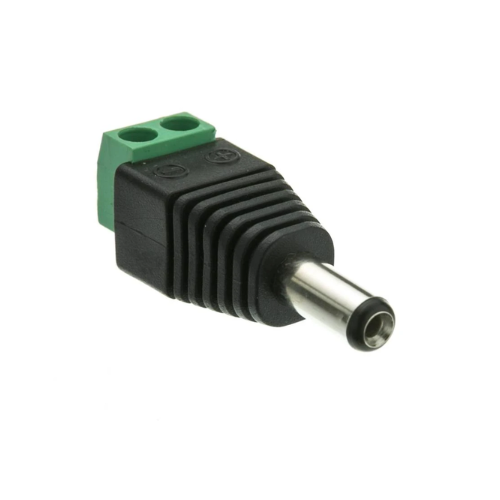 Conector de Alimentación Dahua DC, Macho, lateral