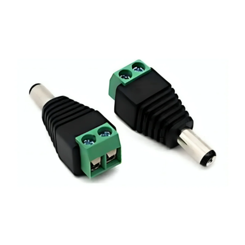 Conector de Alimentación Dahua DC, Macho, diagonal