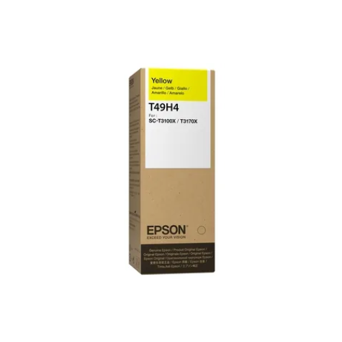 Botella de Tinta Amarilla Epson, caja