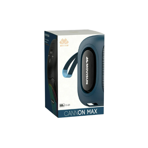 Parlante Portátil Movisun Cannon Max, caja