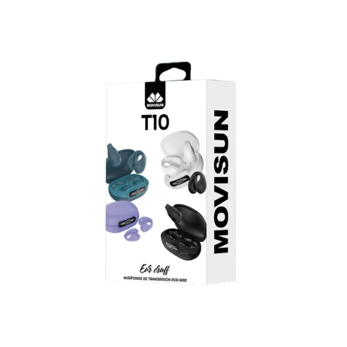 Audífonos Inalámbricos Movisun T10 Azul caja